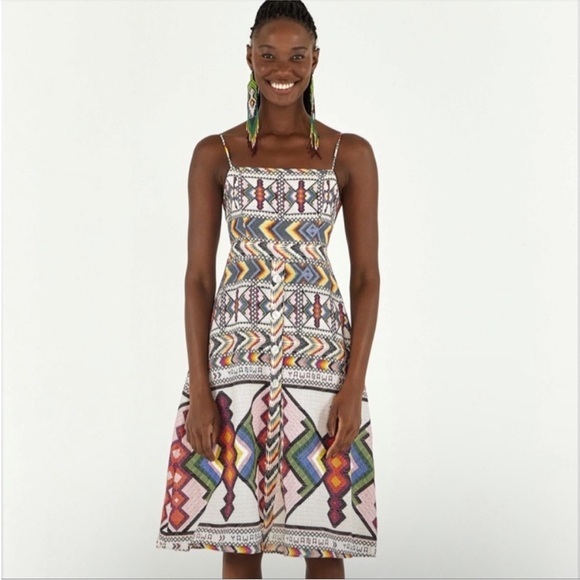 FARM RIO MIDI DRESS - Picture 4 of 8